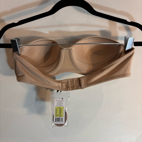 NATORI Sz 36B Bra Convertible Strapless Straps Included Padded Underwire NEW - Picture 5 of 5